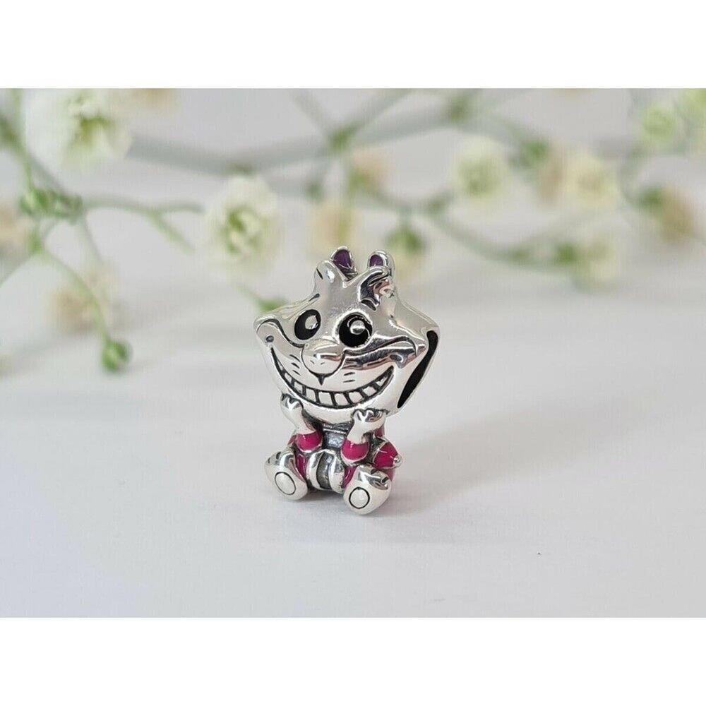 Cheshire Cat Charm Bead - Fits Most Bracelets